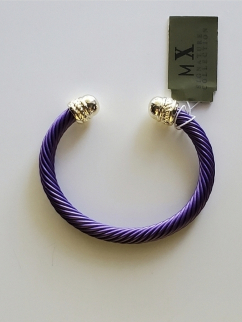 Purple Cable Bracelet